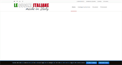 Desktop Screenshot of lecucineitaliane.com